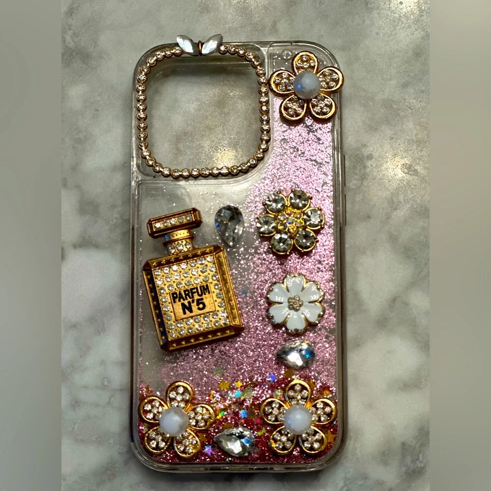 IPhone 14 Pro 3D Star dust phone case